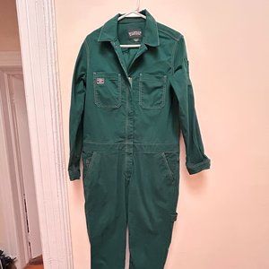 Wildfang Coverall Size M Emerald Green, very good condition.